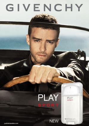 givenchy play sport for men|play by Justin Timberlake cologne.